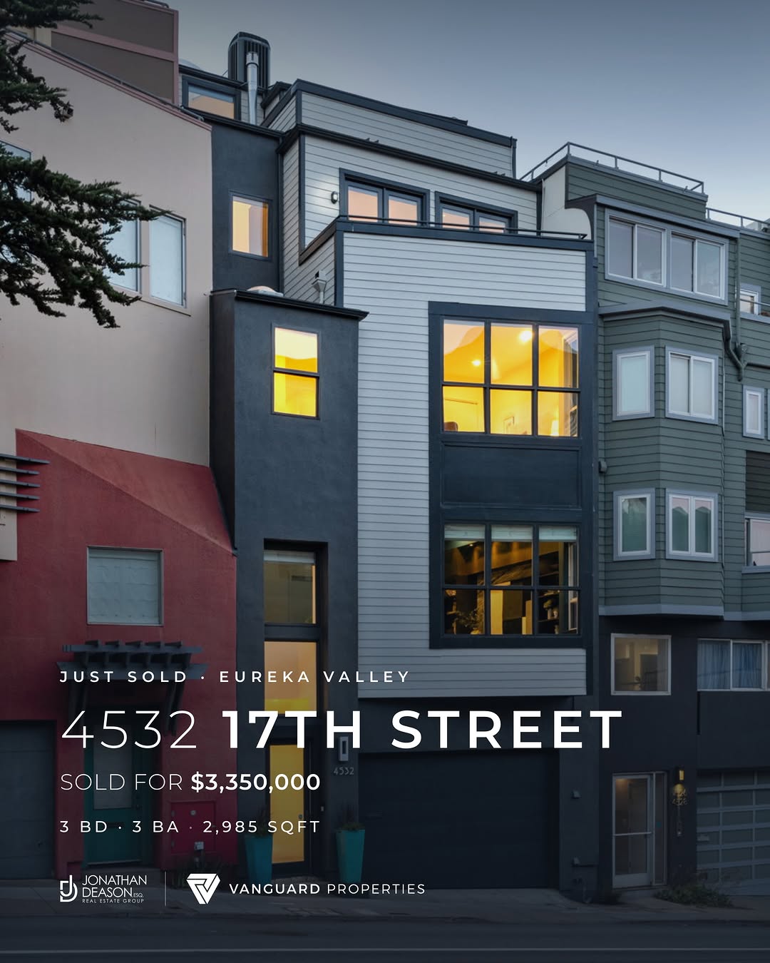 Just sold, 4532 17th Street